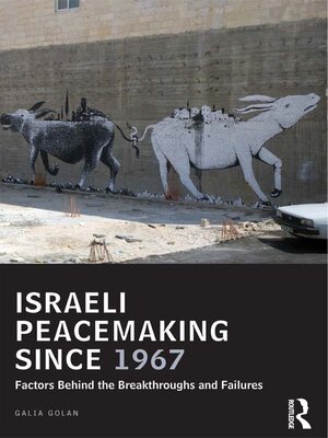 cover image of Israeli Peacemaking Since 1967